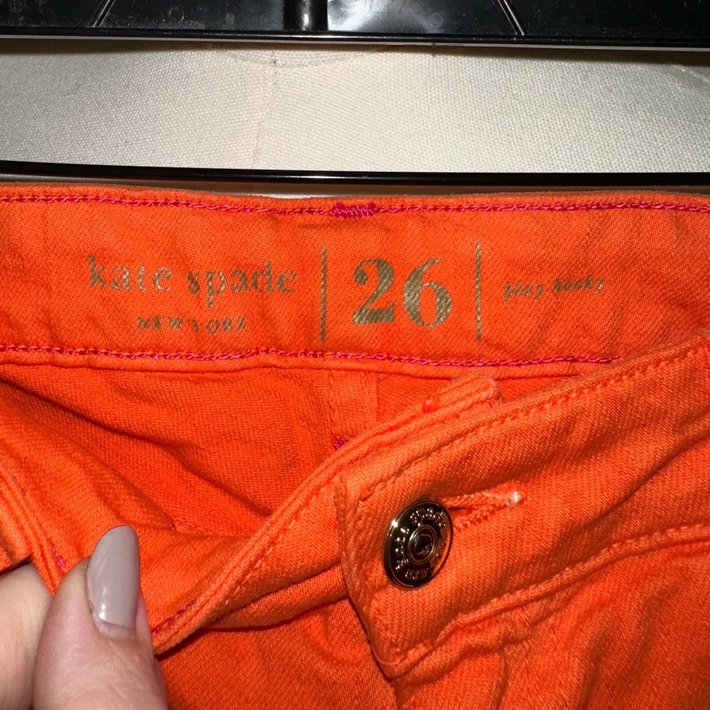 Kate Spade Orange Jeans
